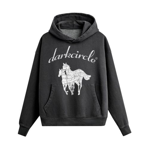 Darktones Hoodie - Washed Black