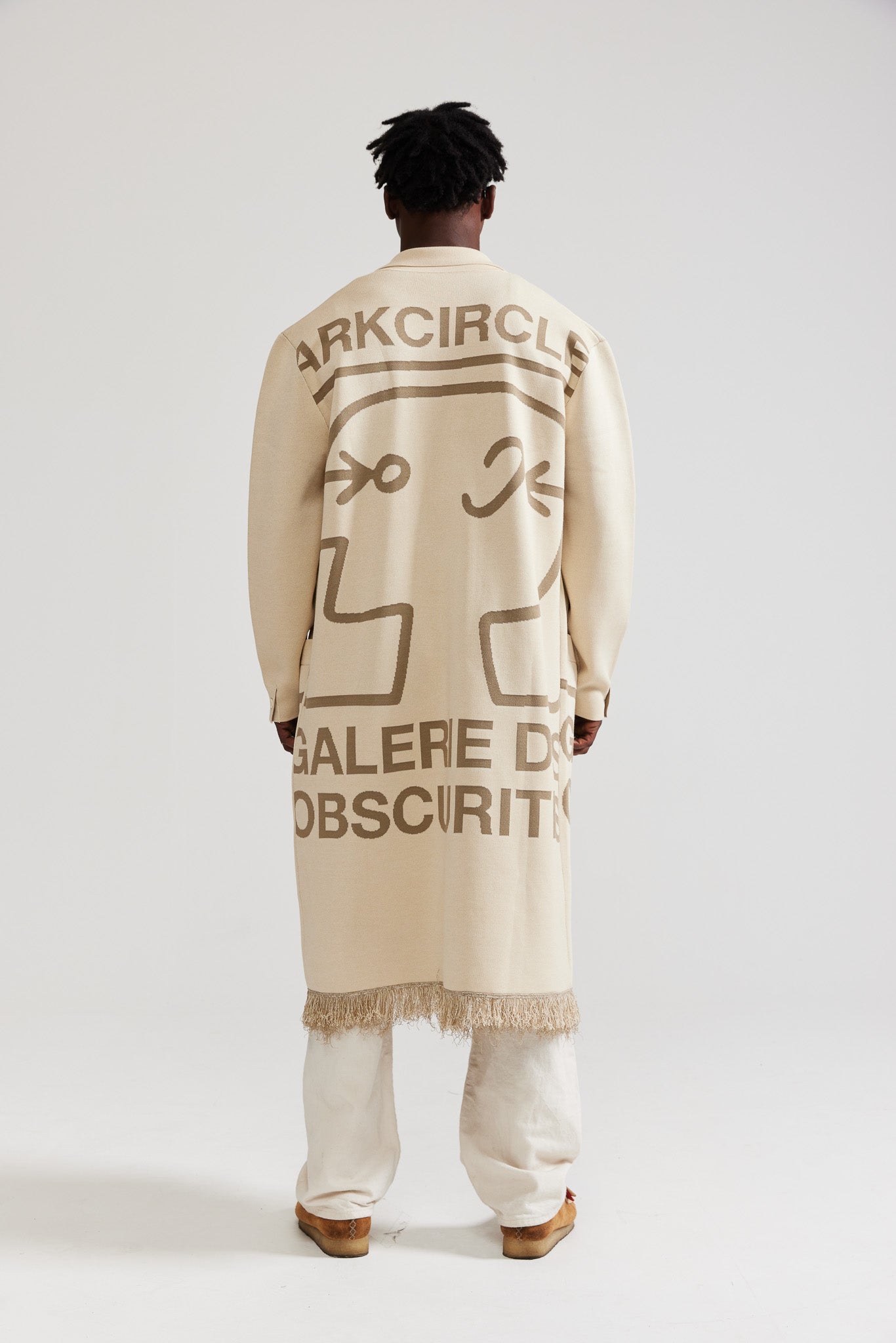 Galleria | Obscurities Knit Lounge Coat - Natural