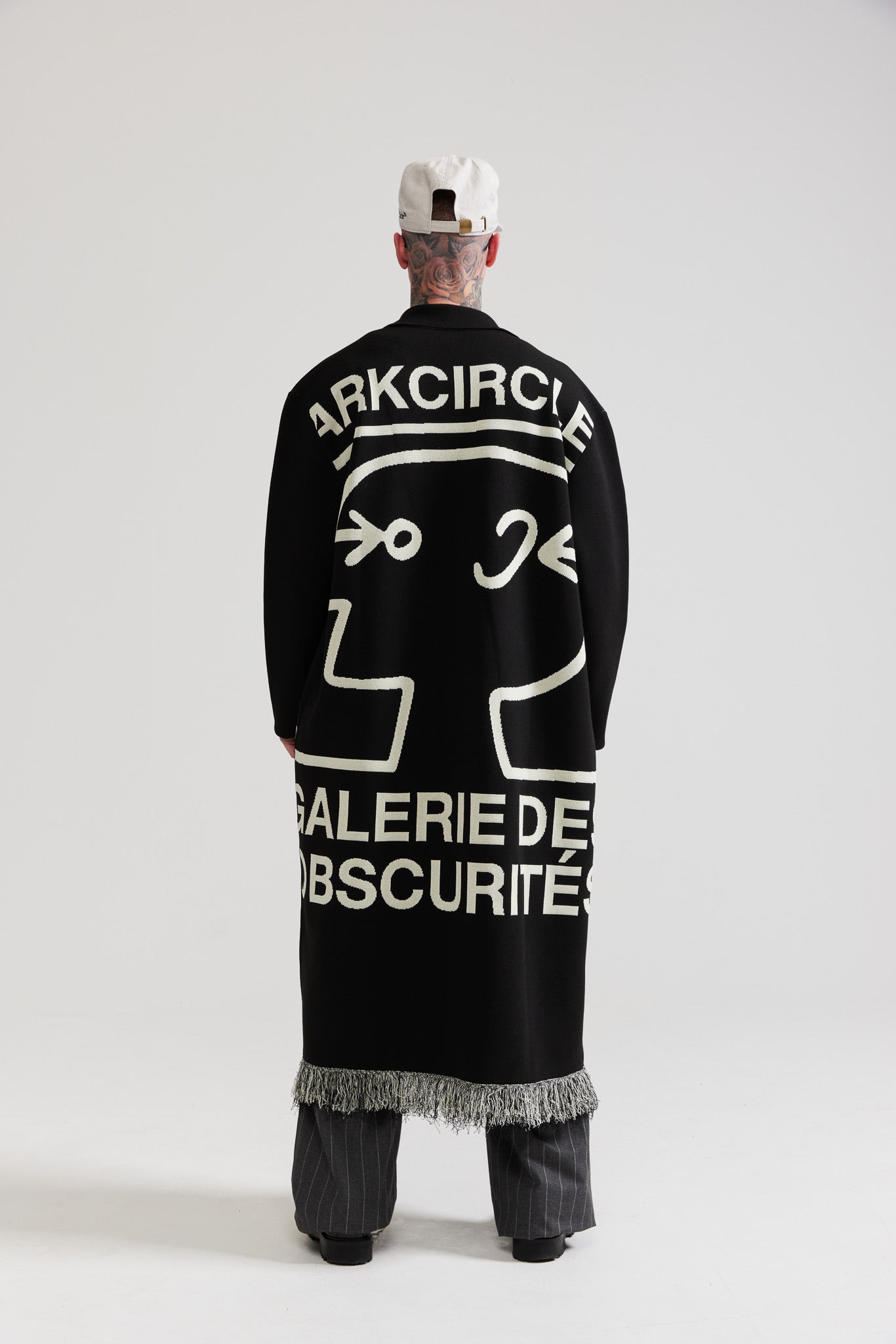 Galleria | Obscurities Knit Lounge Coat - Black