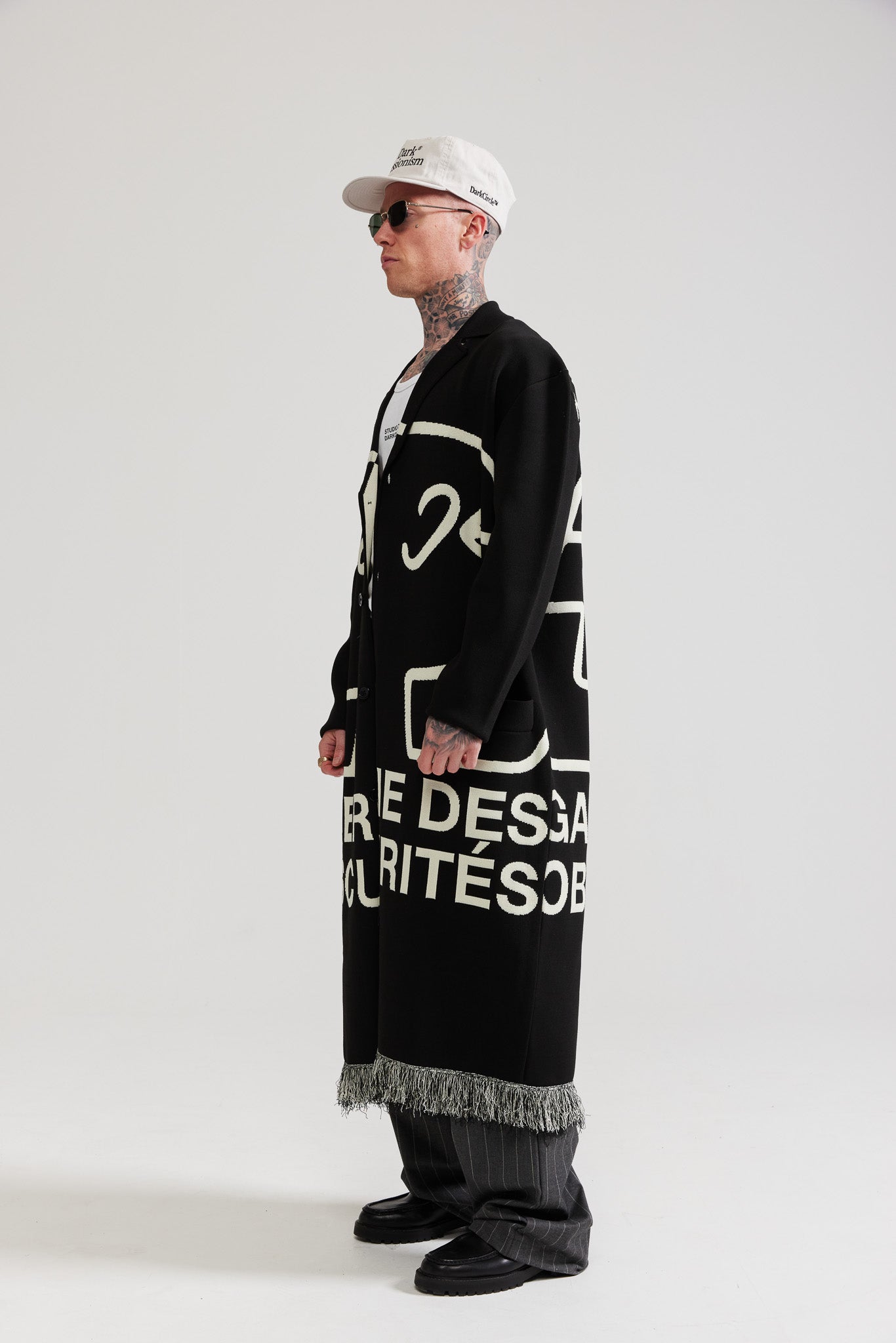 Galleria | Obscurities Knit Lounge Coat - Black