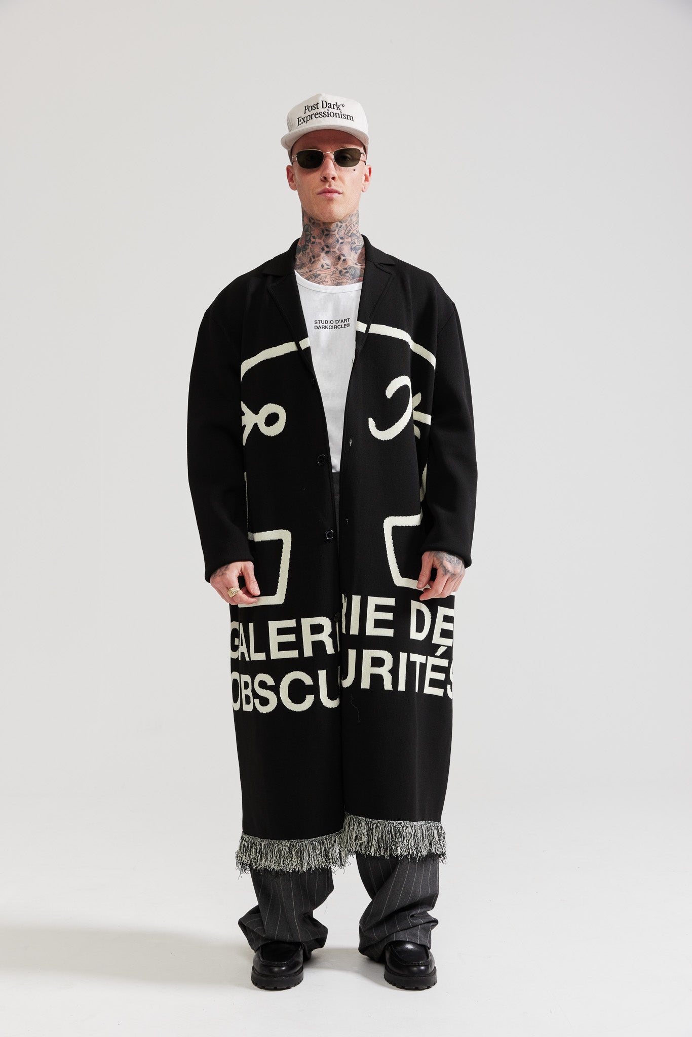 Galleria | Obscurities Knit Lounge Coat - Black