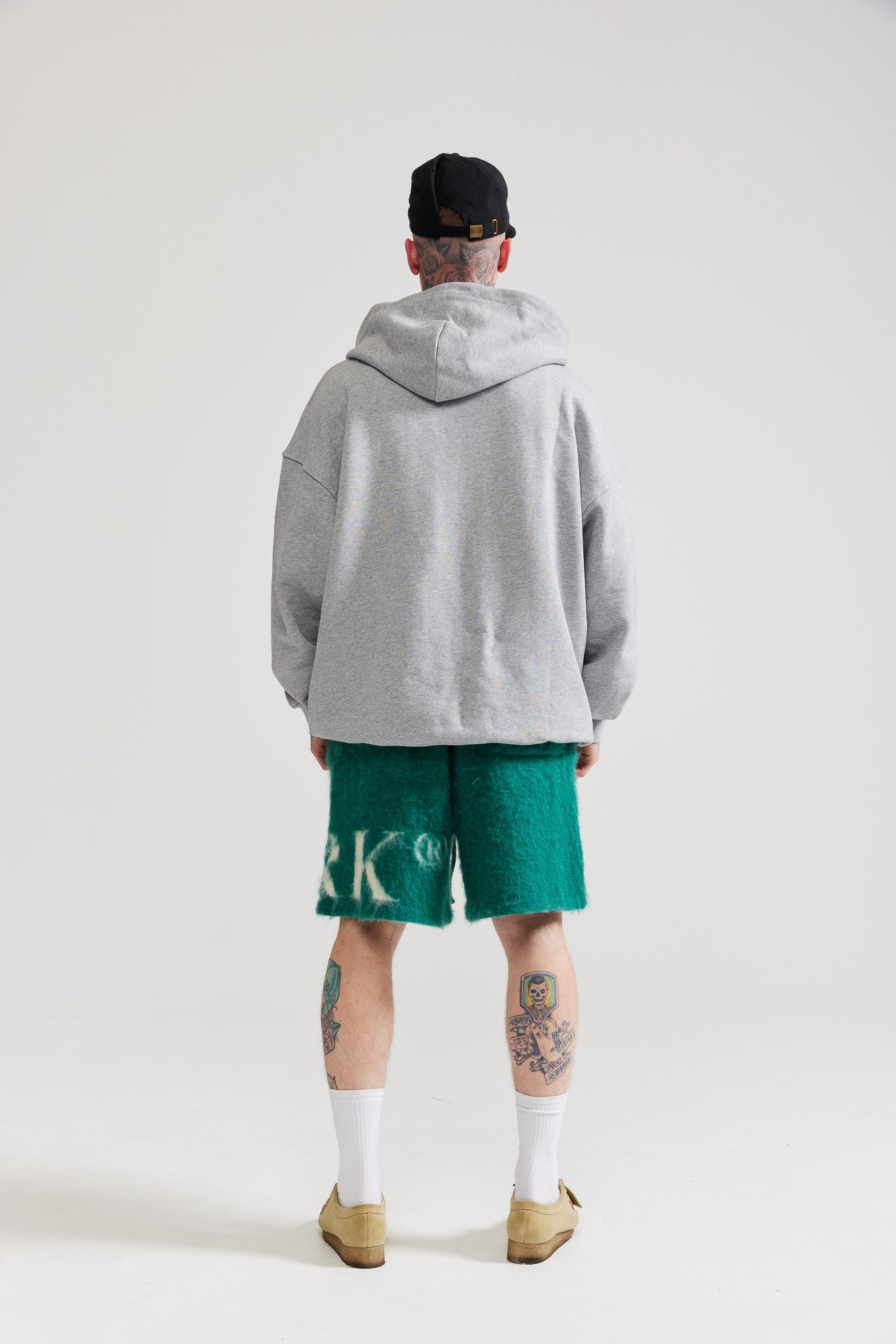 Boro Hoodie - Heather Grey