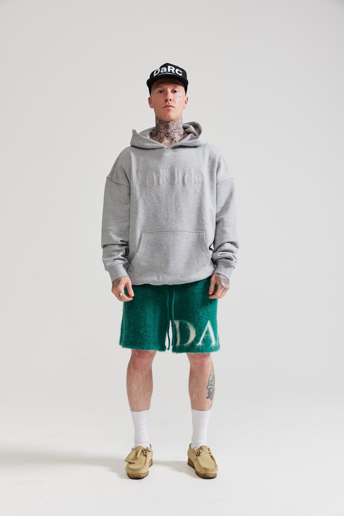 Boro Hoodie - Heather Grey