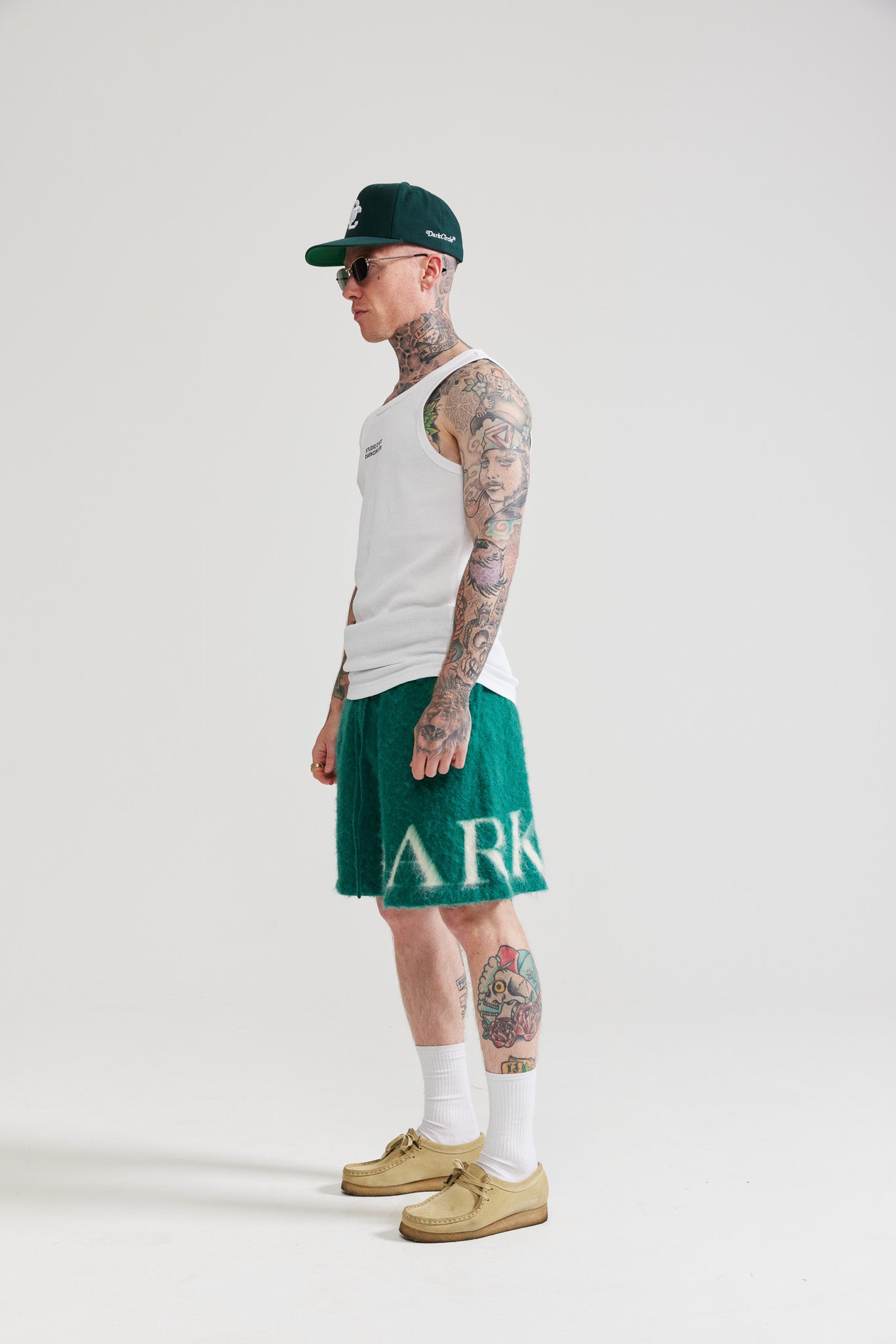 Mohair Shorts - Green