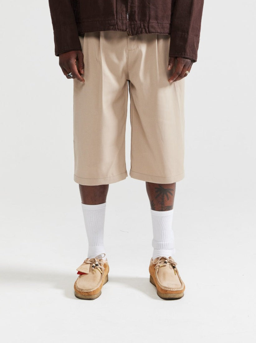 Tailored Shorts - Camel