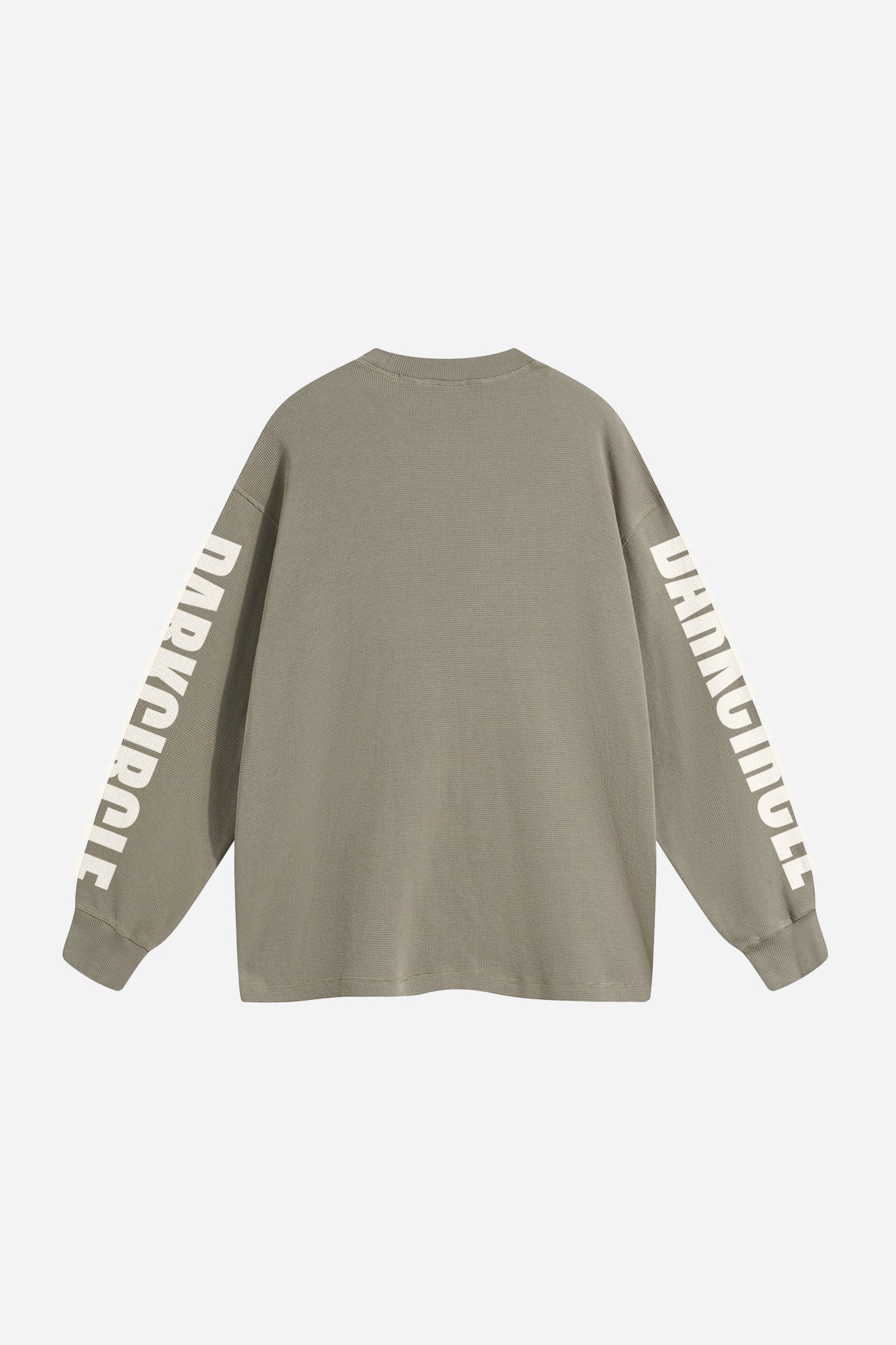 Waffle Knit Long Sleeve - Grey Pistachio