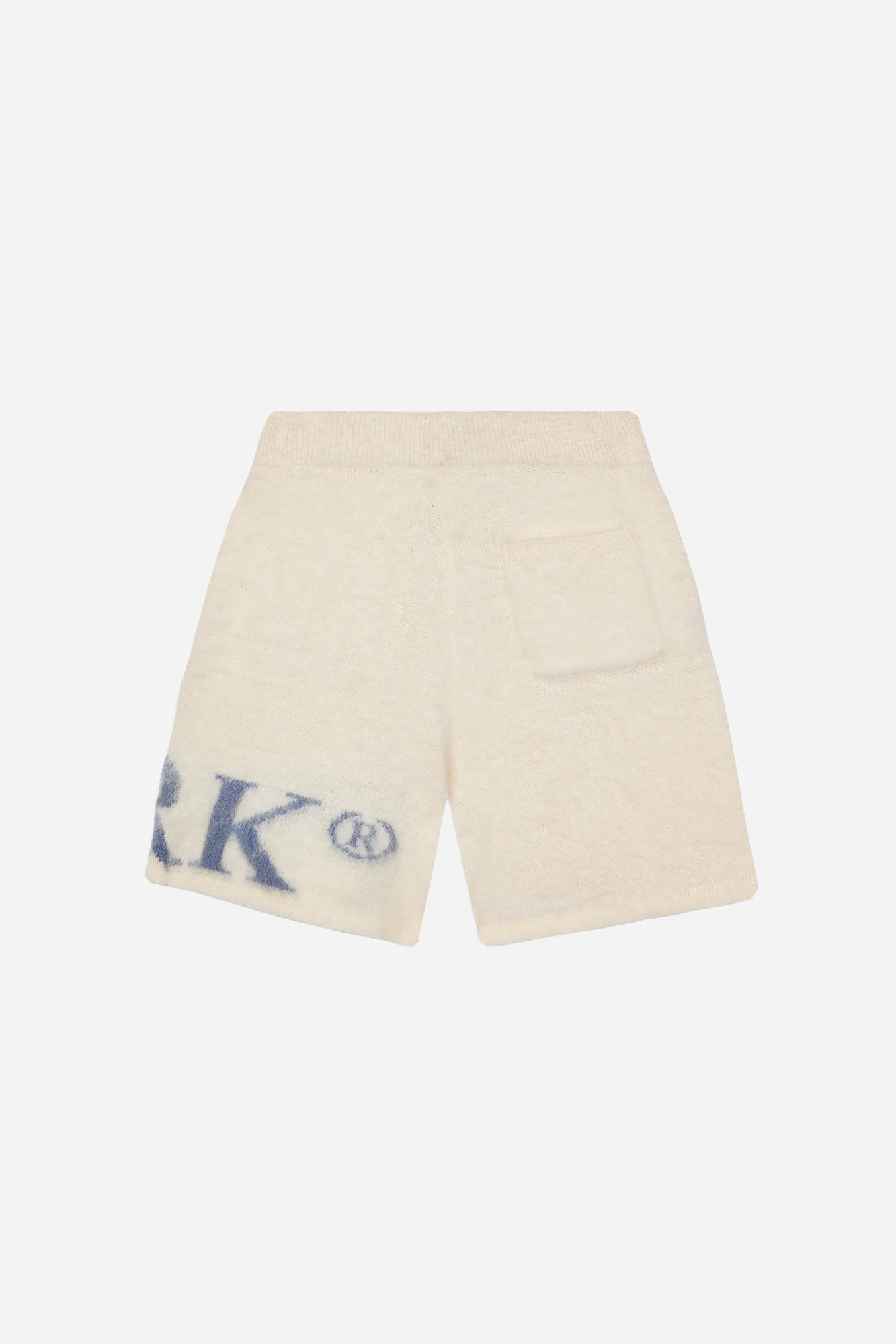 Mohair Shorts - Bone White