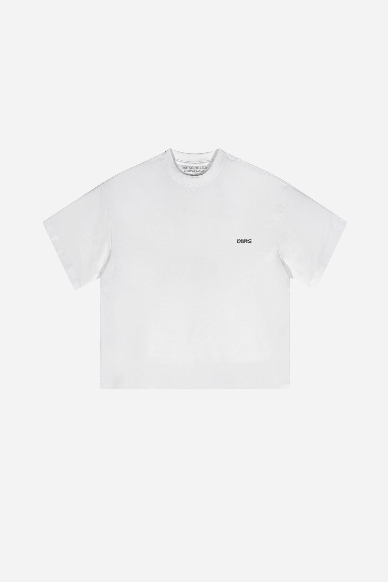 MIni Studio Cropped Tee - White