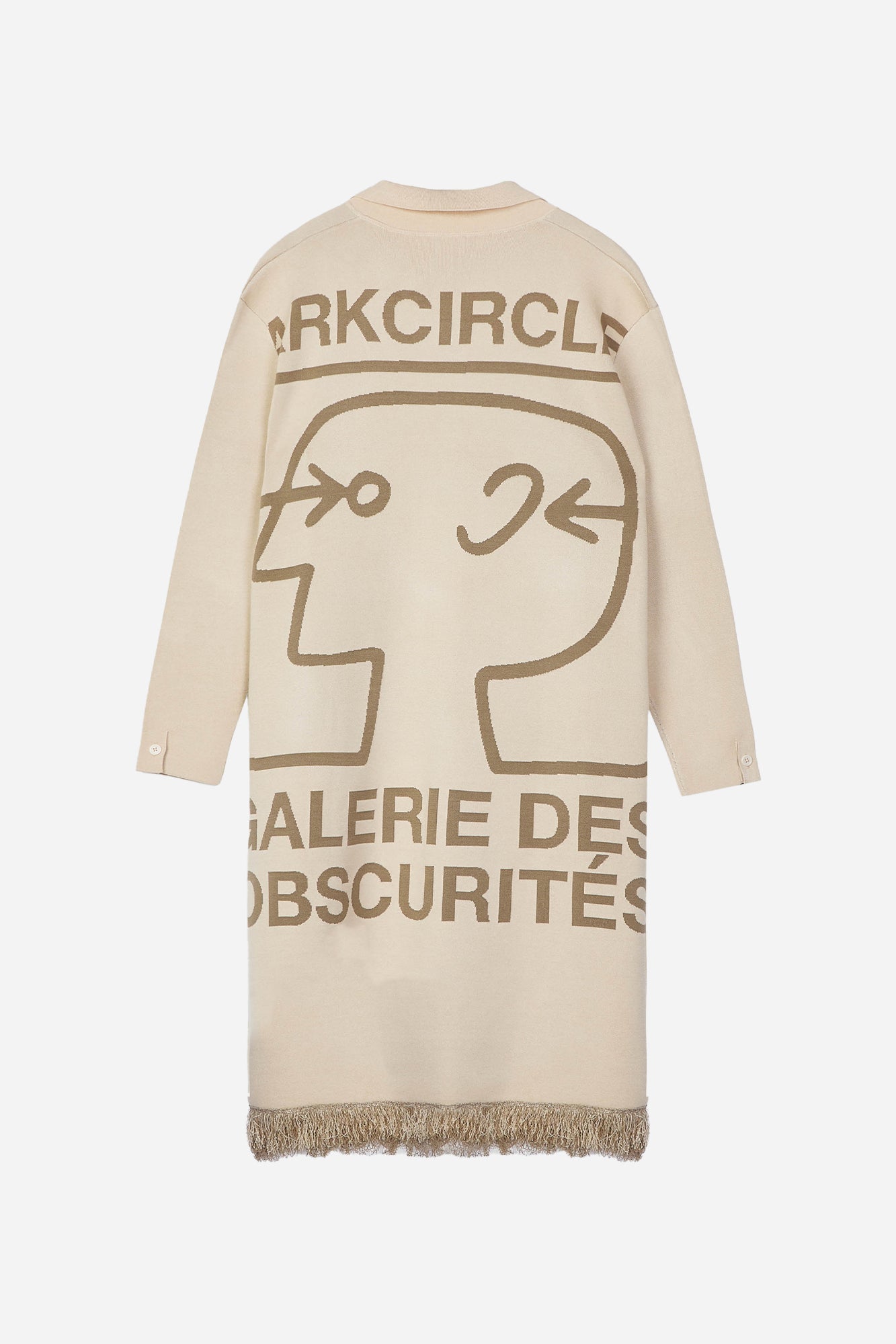 Galleria | Obscurities Knit Lounge Coat - Natural