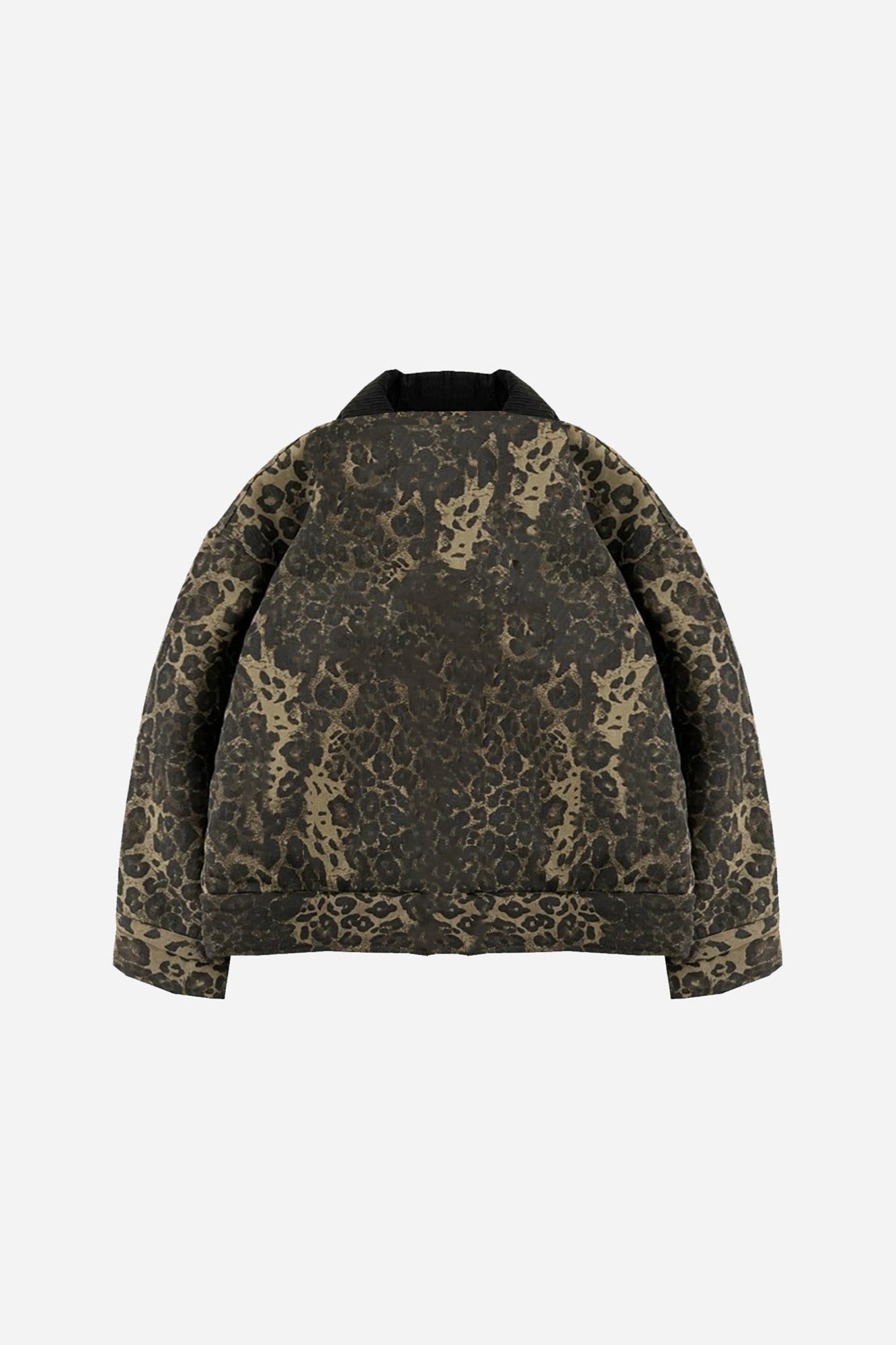 Trucker Jacket - Leopard Print