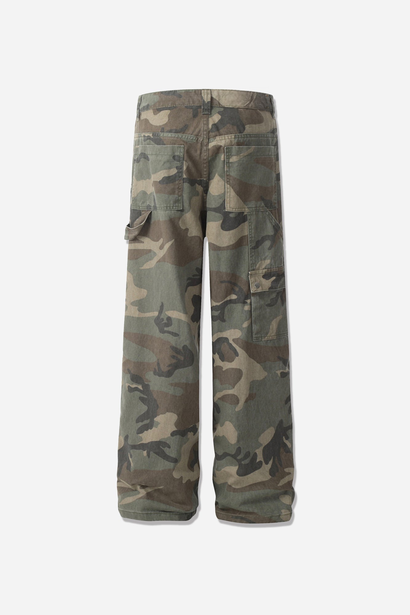 Washed Cargo - Woodland Camo