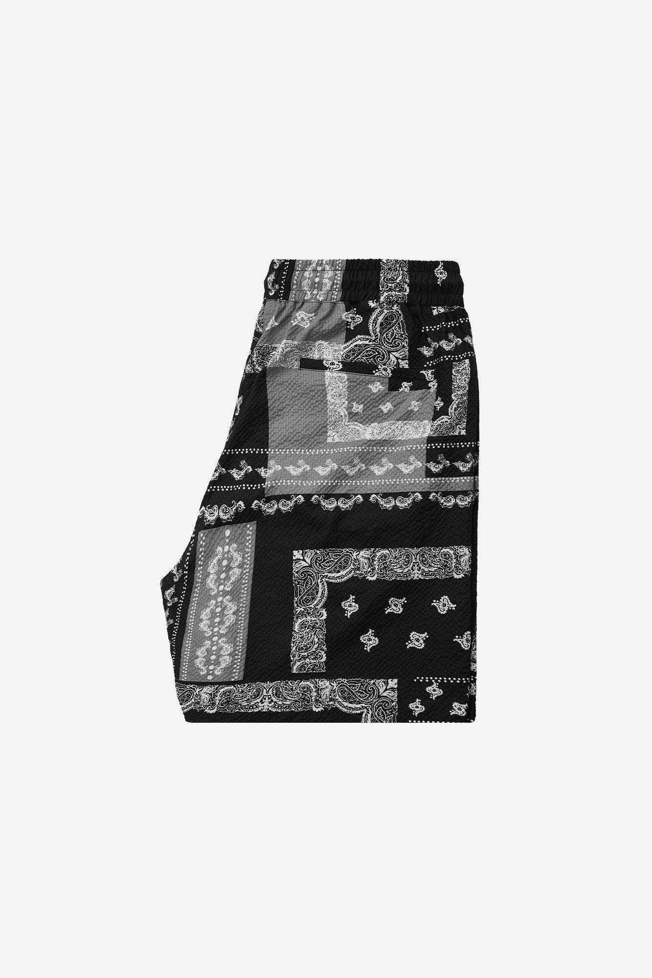 Paisley Shorts - Black