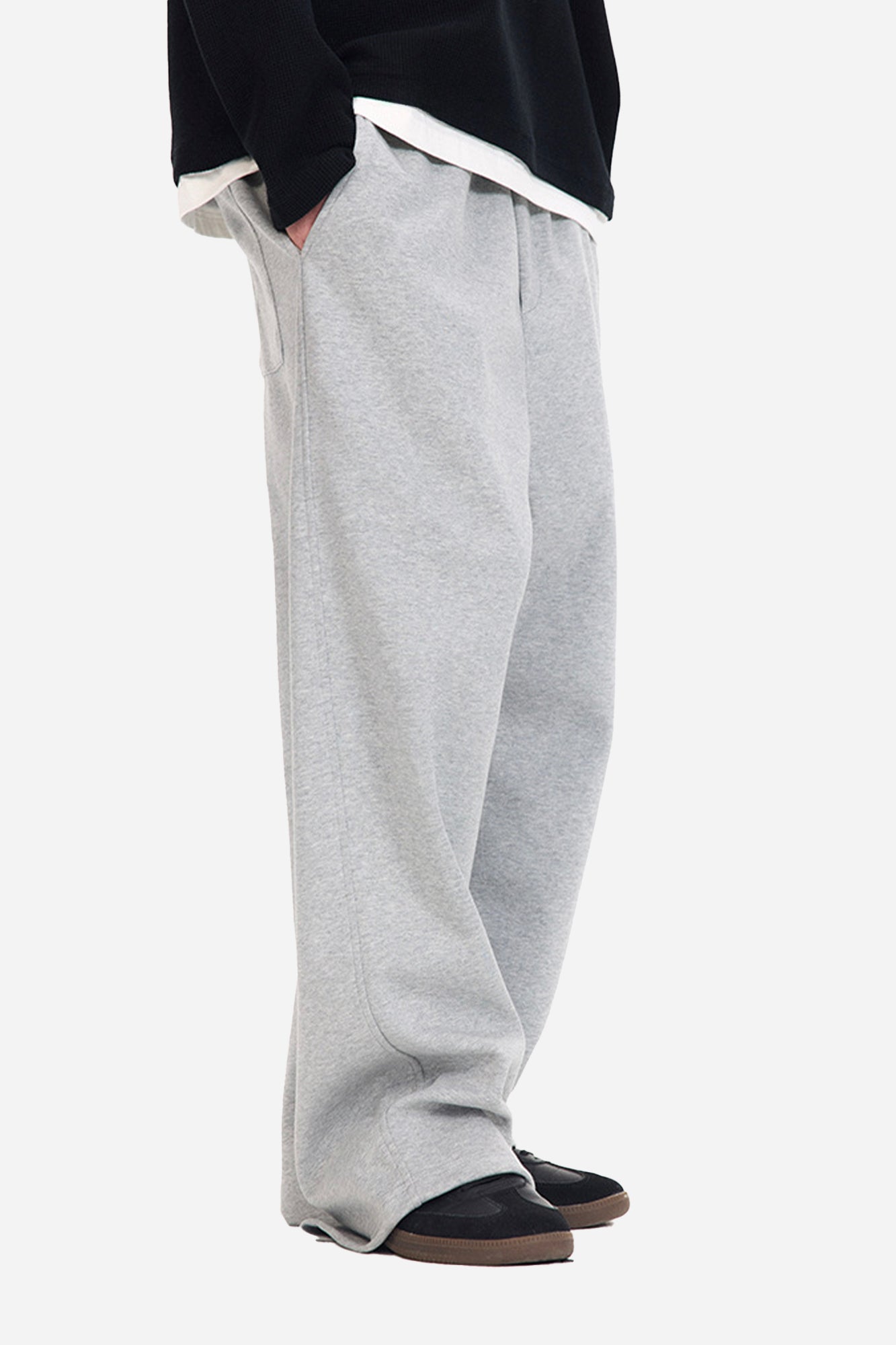 Empty Tailored Sweatpants - Heather Grey