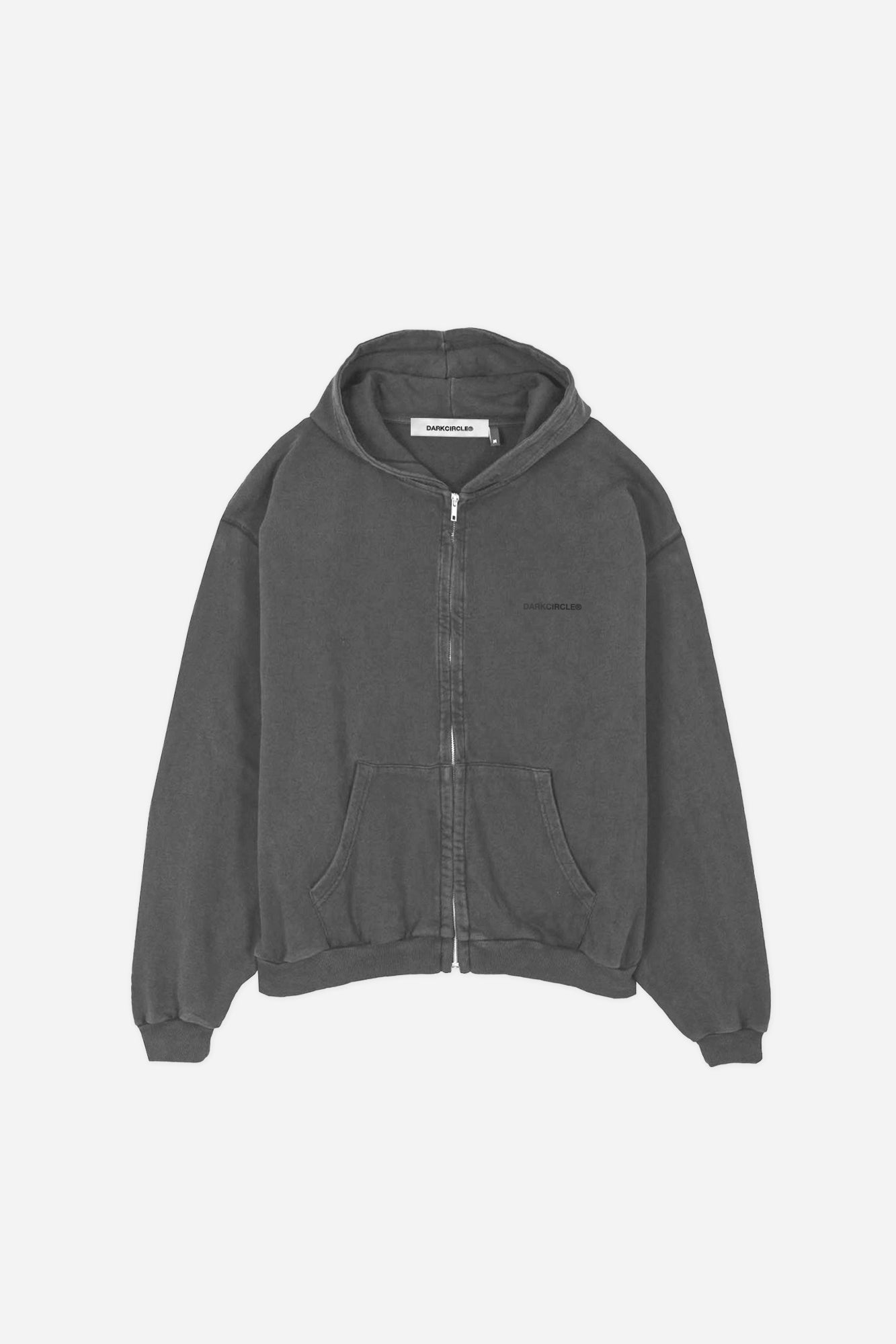 Registered Zip Up - Vintage Black